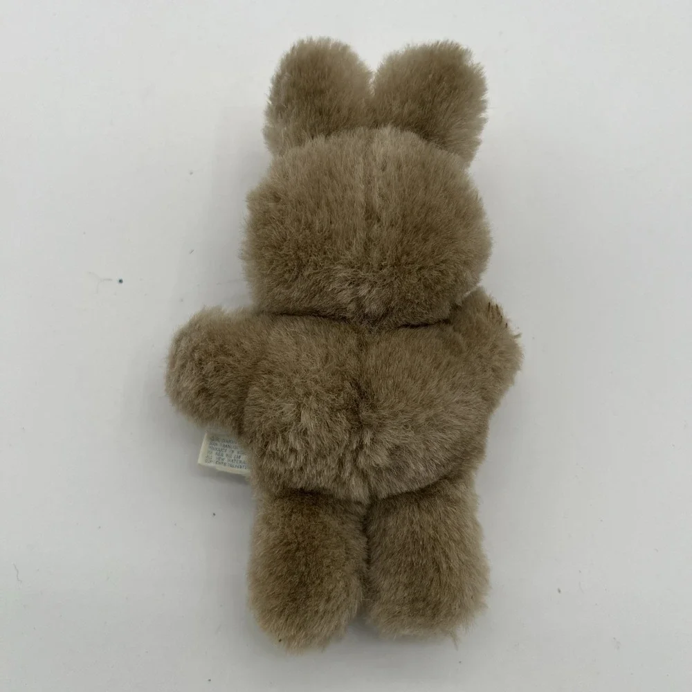Vintage 1994 Dakin Bunny Rabbit‎ Plush Stuffed Animal Light Brown 6